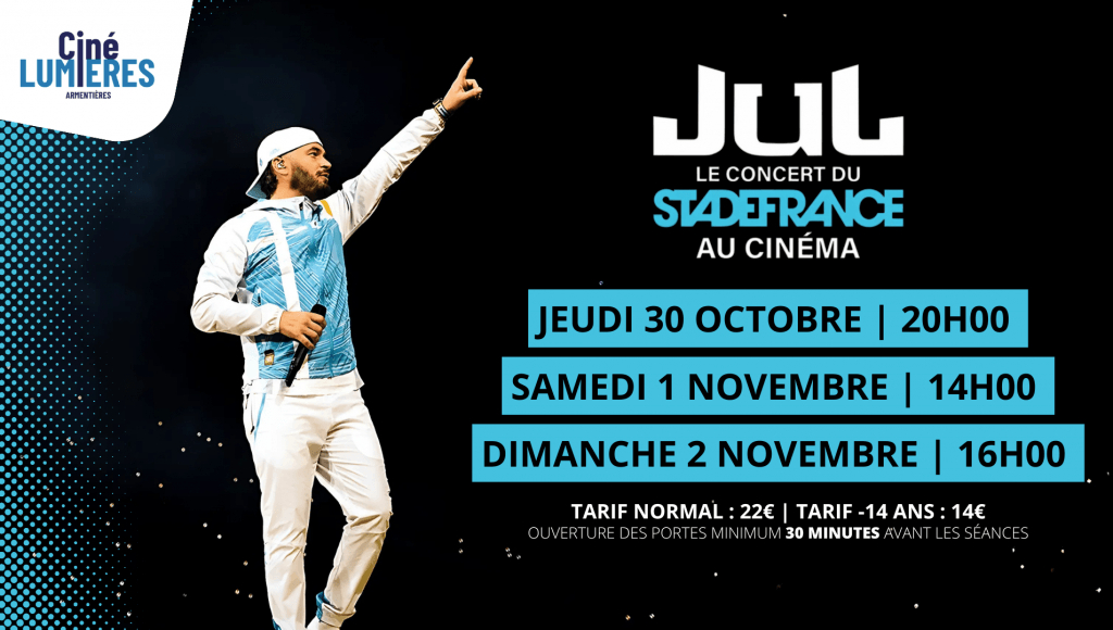 actualité CONCERTJUL AU CINEMA