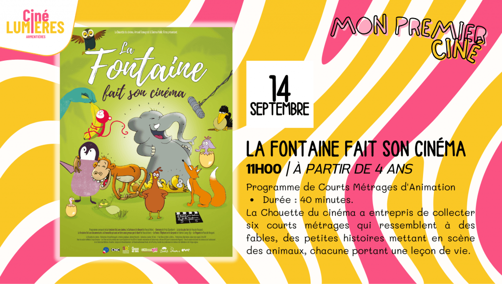 actualité LA FONTAINE FAIT SON CINEMA
