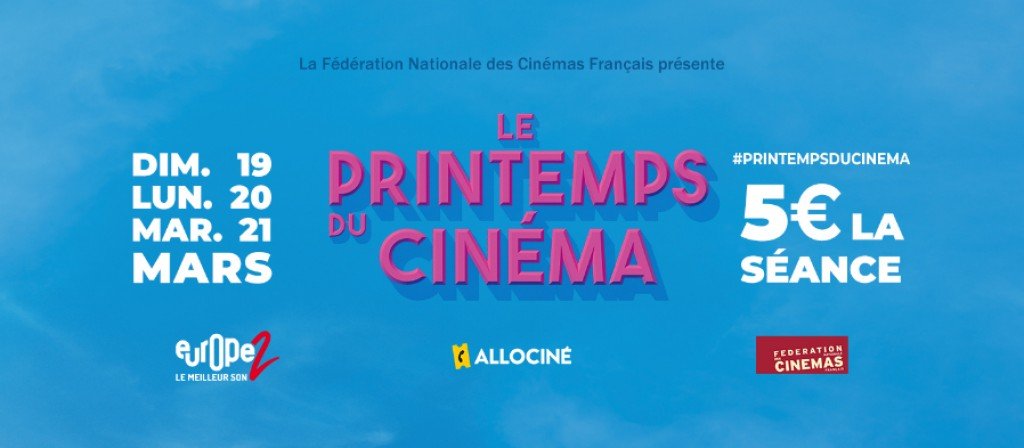 actualité Le Printemps du Cinéma 2023