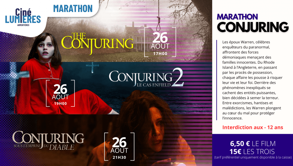 actualité MARATHON CONJURING